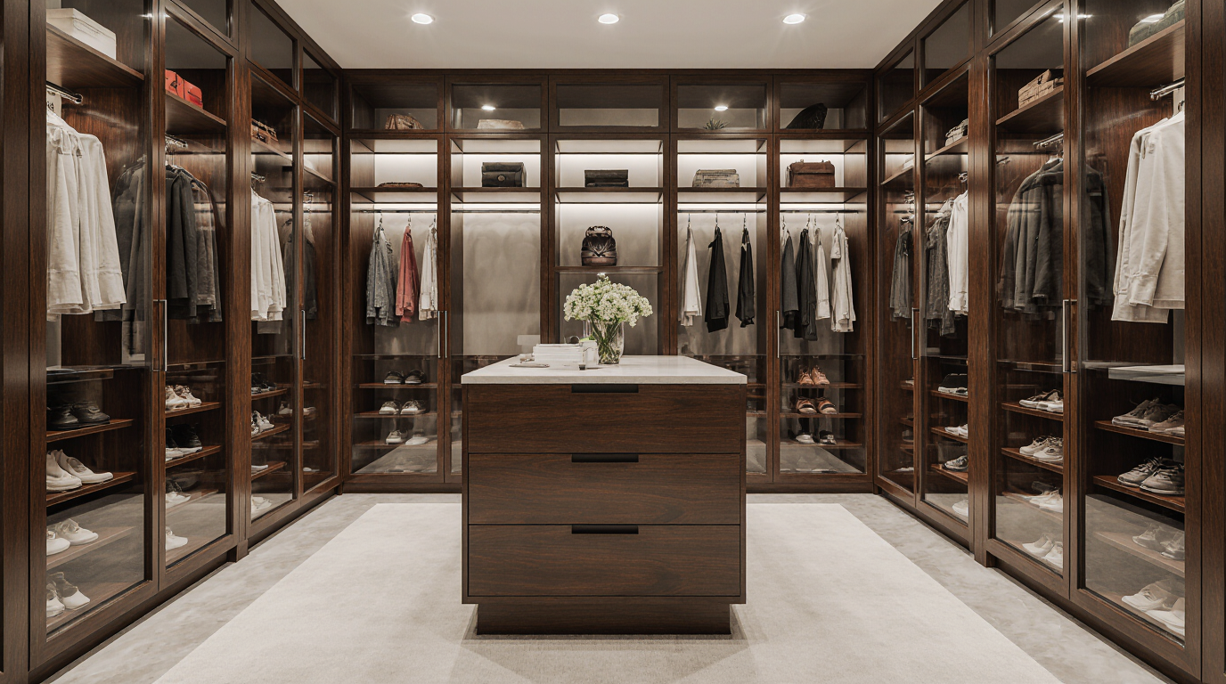 Custom Home Closets