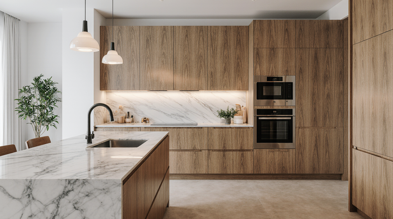 Semi Custom Built In Cabinets