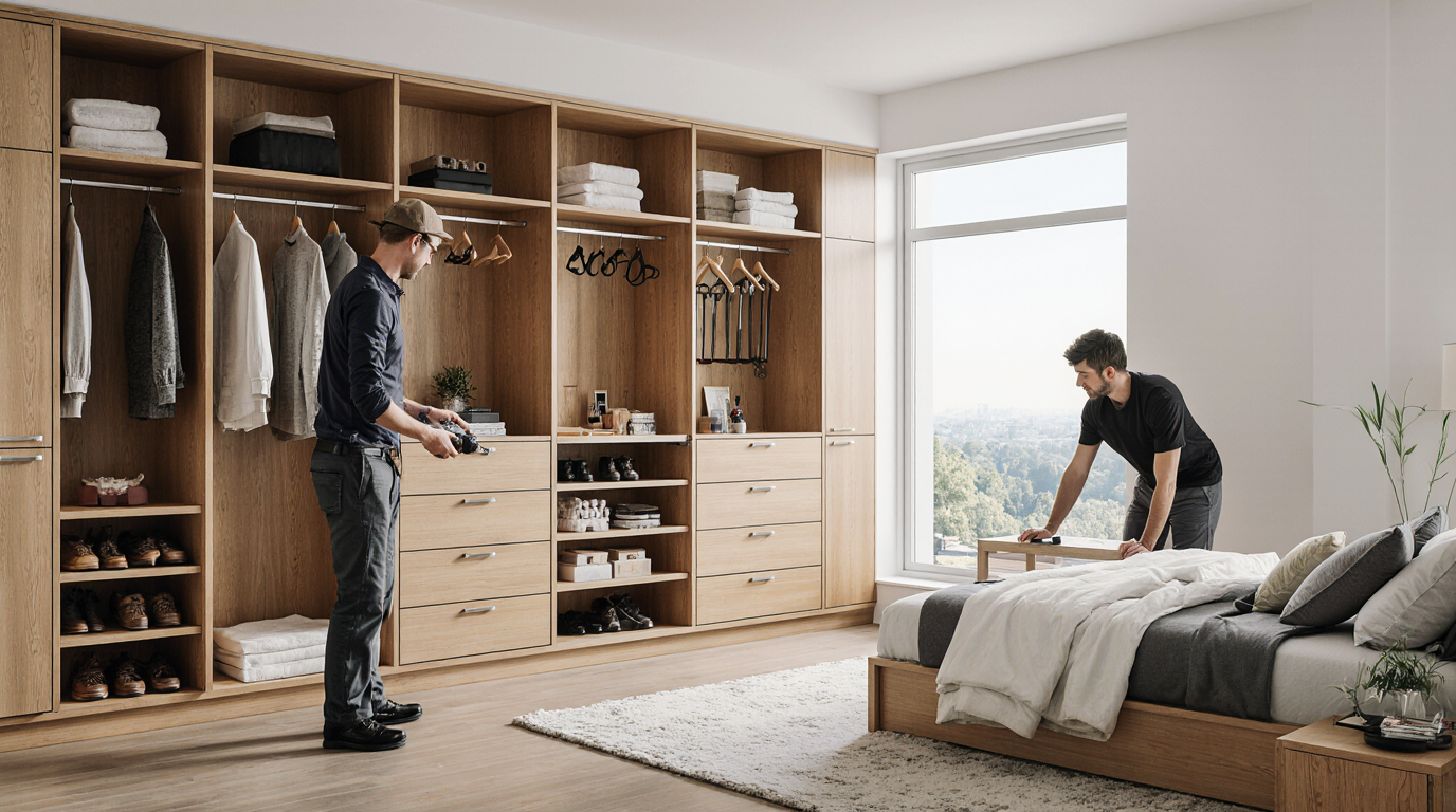 Custom Closet Installation