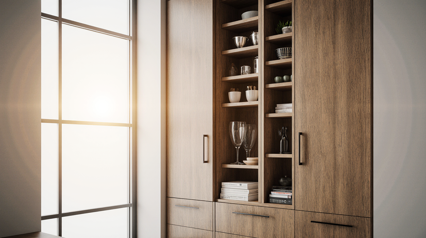 Custom Wall Storage Cabinets