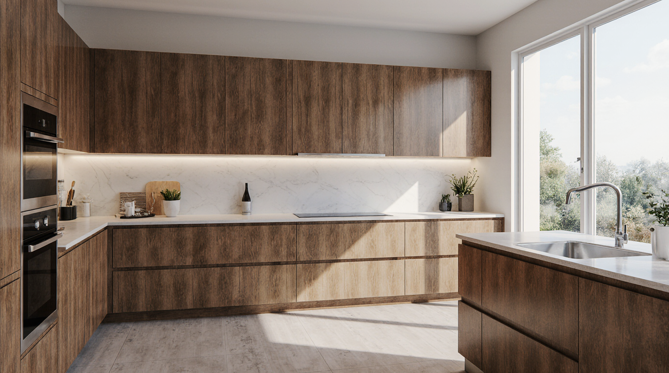 Custom Made Kitchen Cupboards