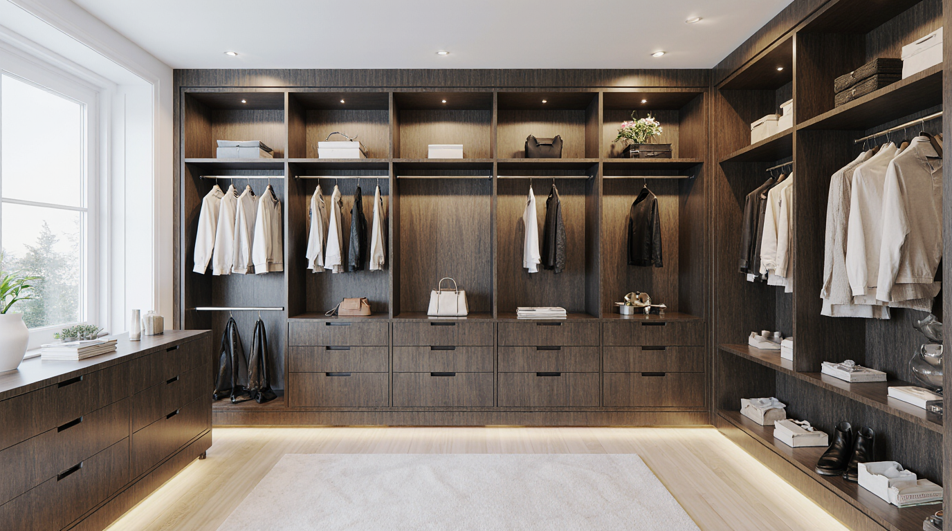 Walk in Closet Organizer Systems