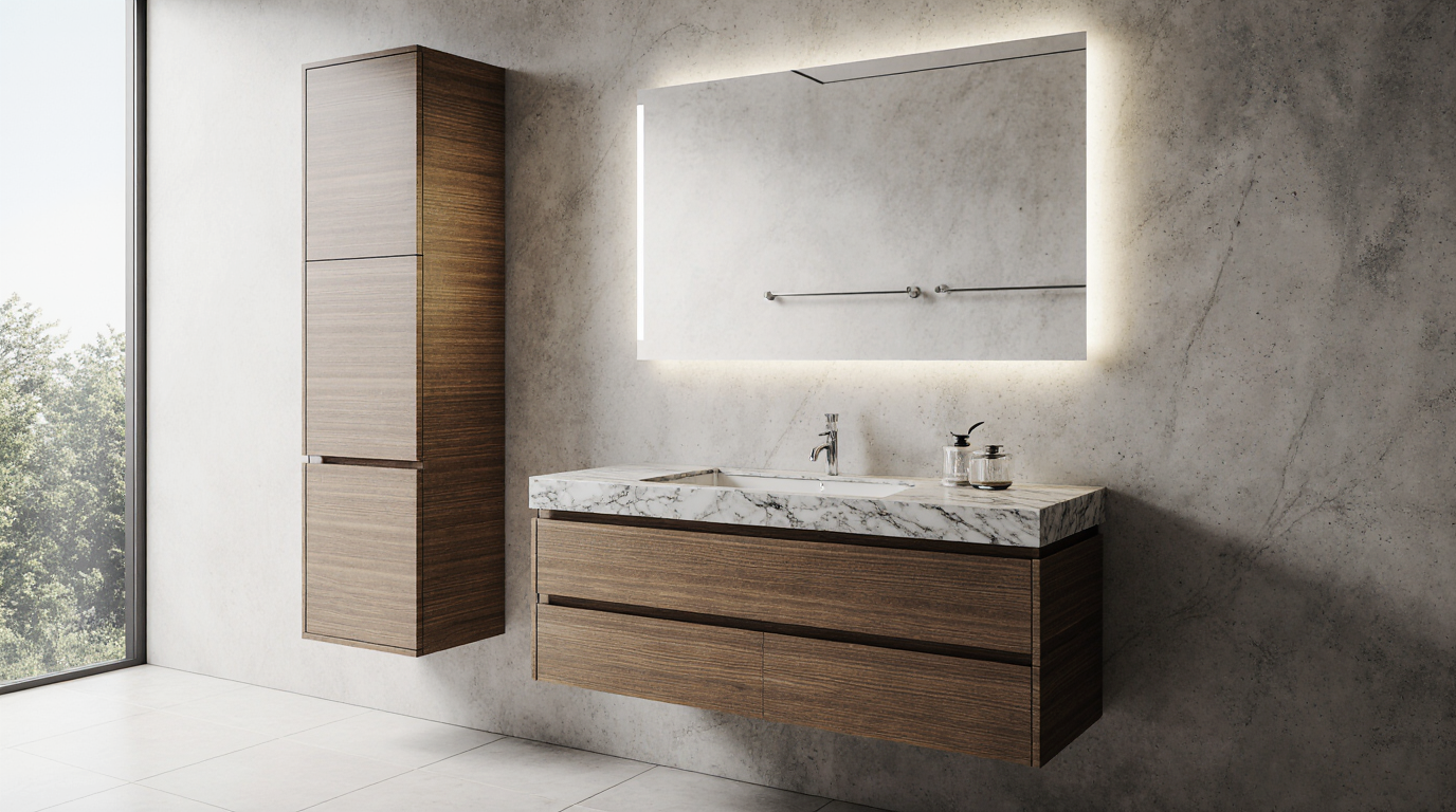 Custom Bathroom Cabinets