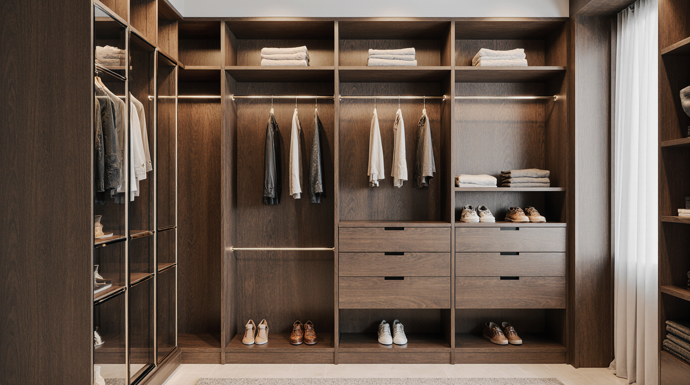 Custom Made Closet Organizer