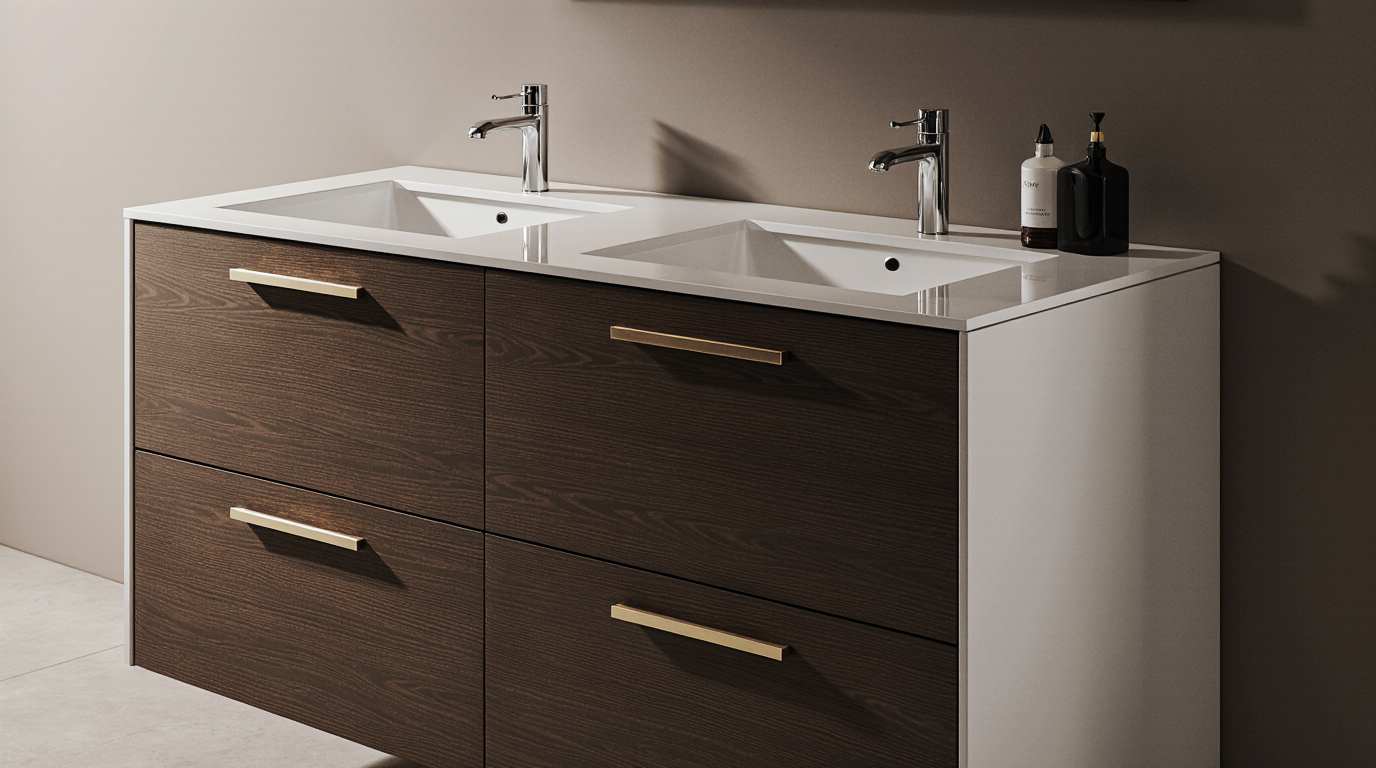 Custom Made Bathroom Vanity Cabinets