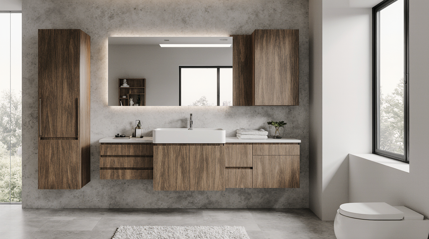 Made to Order Bathroom Cabinets