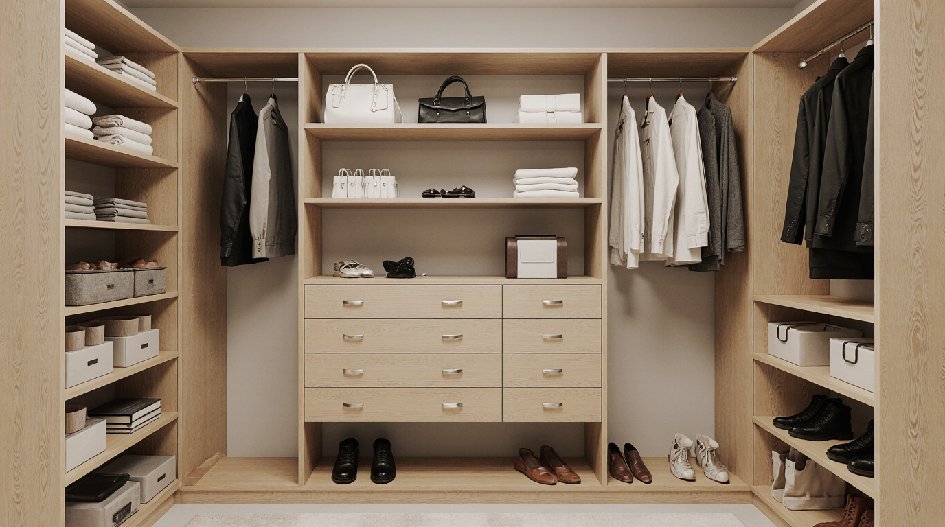 Custom Closet Storage