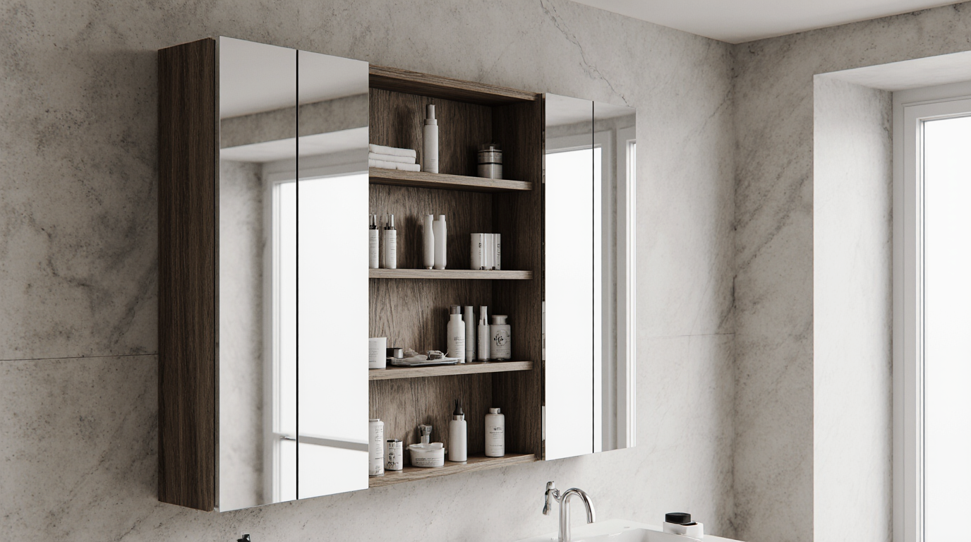 Custom Made Recessed Medicine Cabinet