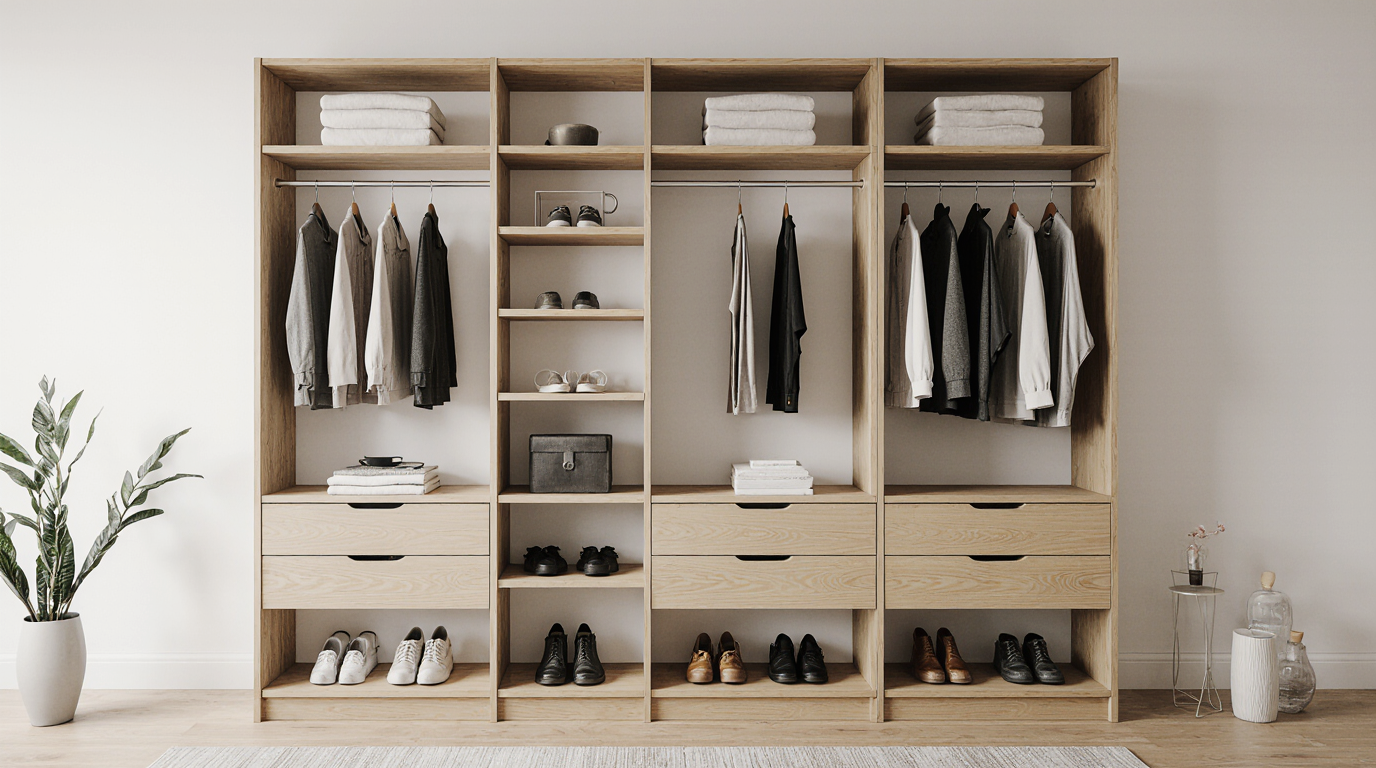 Closet Organizer Modern