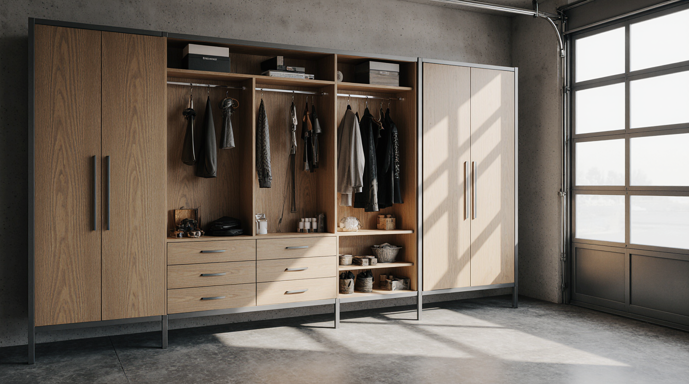 Garage Wardrobe Cabinet