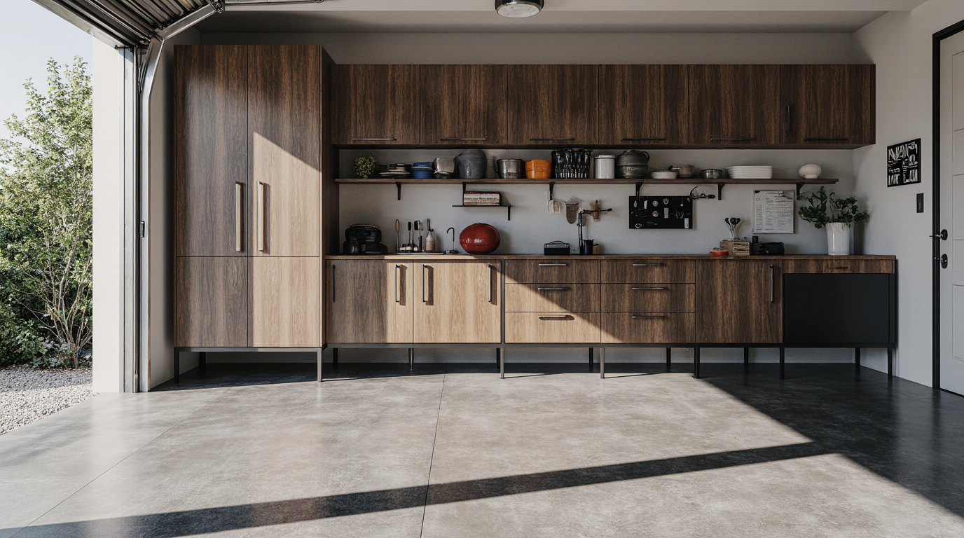 Custom Garage Storage Cabinets