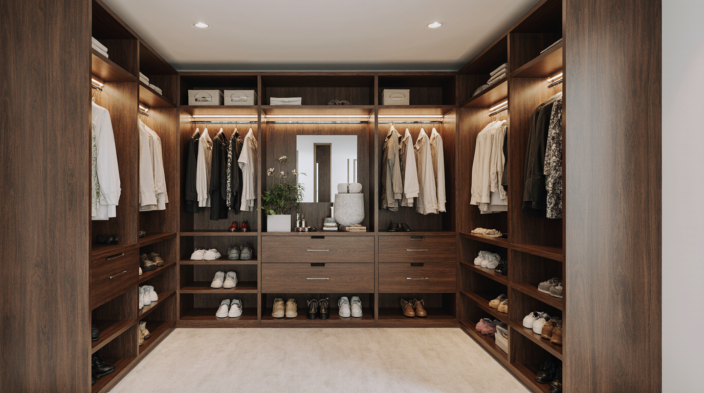 Closet Custom Shelving
