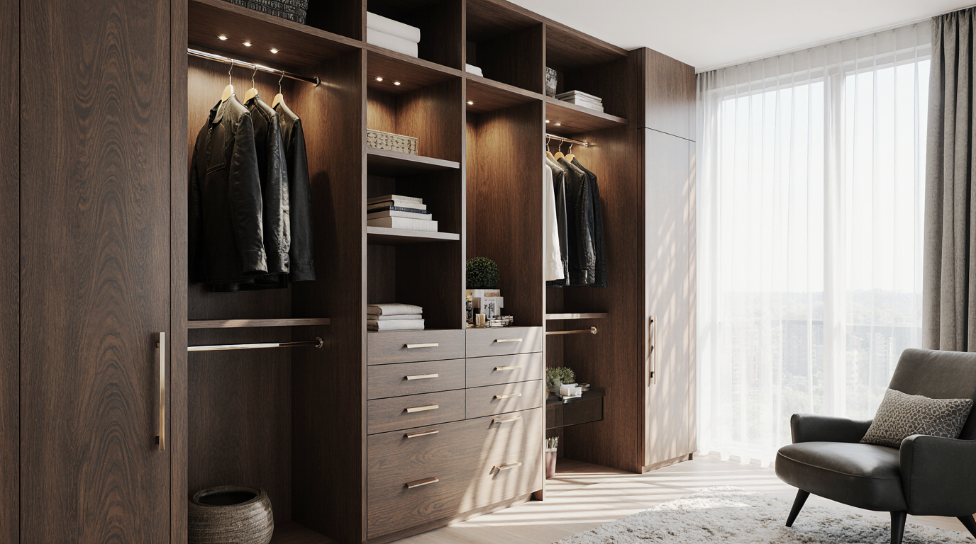 Custom Closets and Cabinets