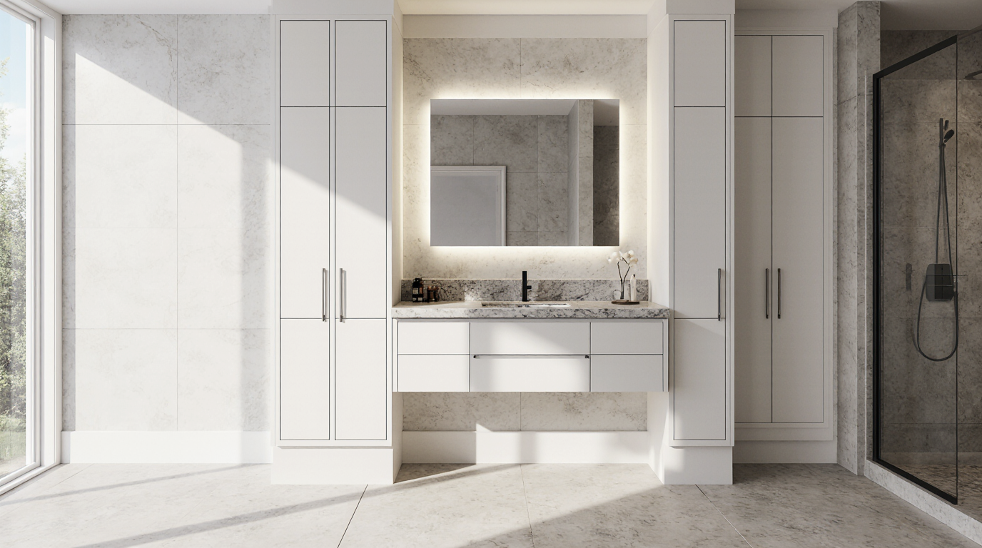 Custom Bath Cabinets