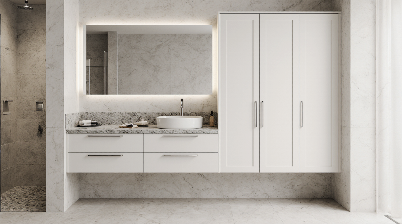 Made to Order Bathroom Cabinets