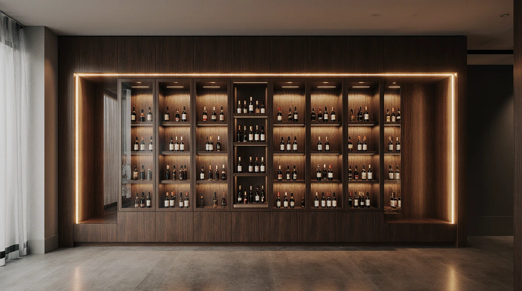 Custom Wine Cabinets