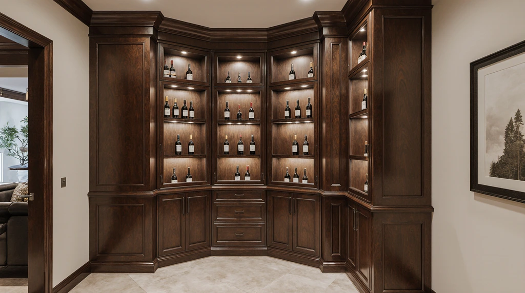 Custom Wine Cabinet