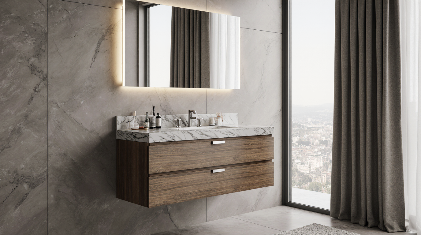 Custom Made Bathroom Vanity