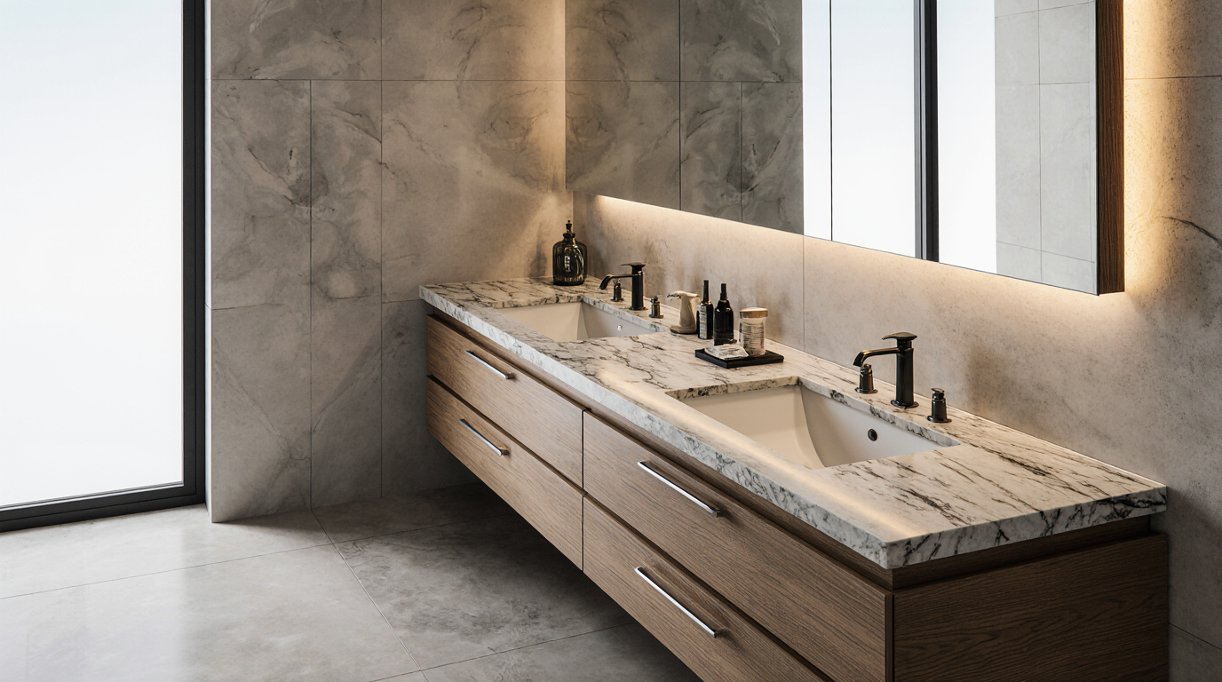 Pre Made Bathroom Vanities