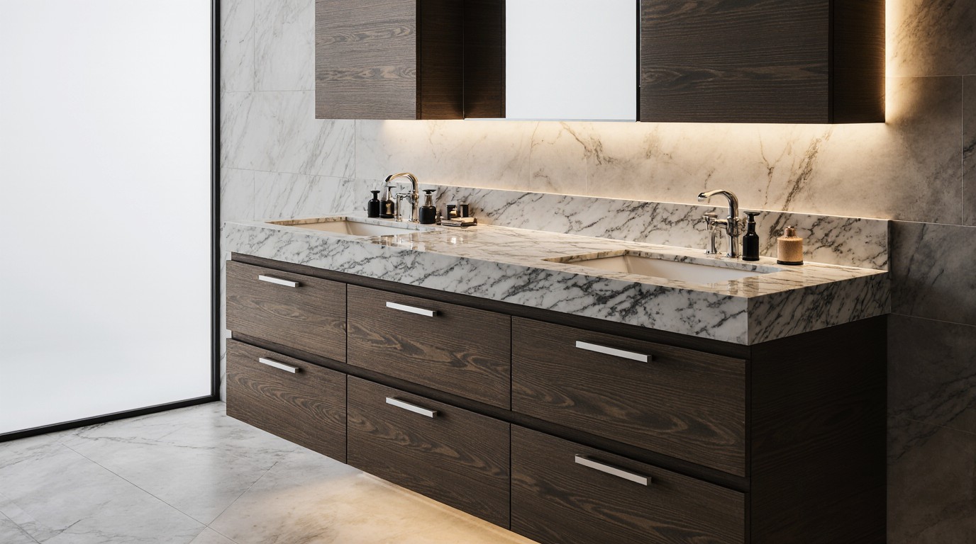 Hand Made Bathroom Vanity