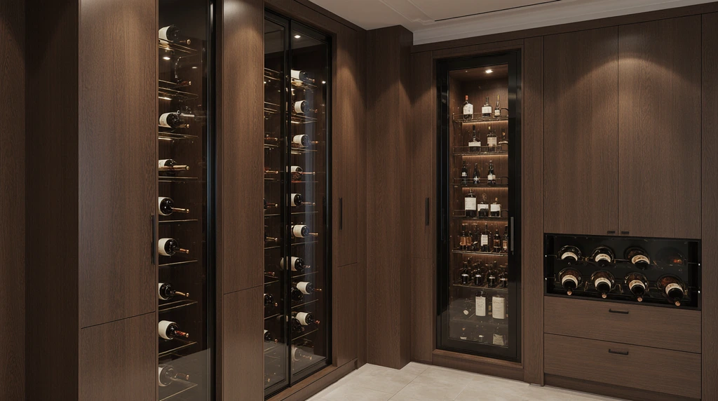 Bar Cabinet With Wine Storage