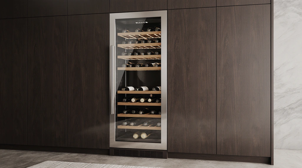 Custom Built In Wine Fridge