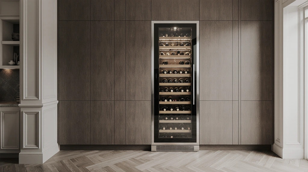 Custom Wine Refrigerator Ideas