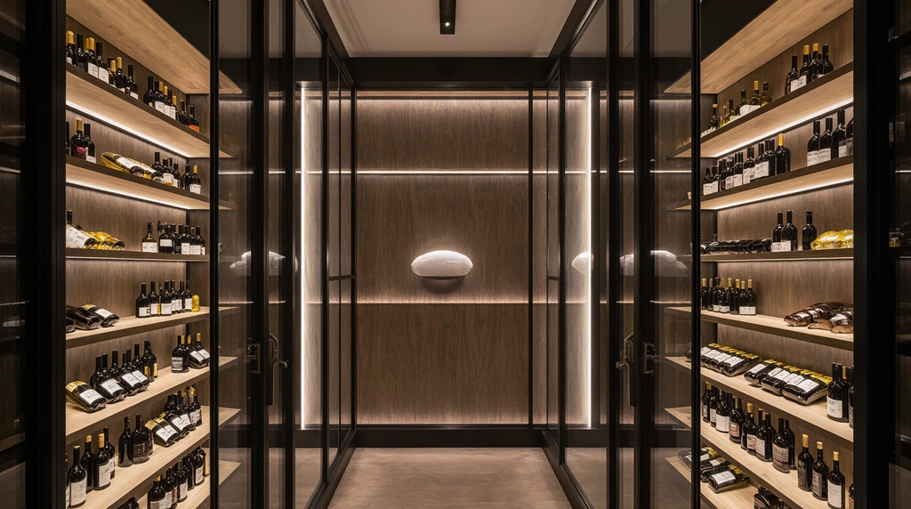 Contemporary Wine Cellar