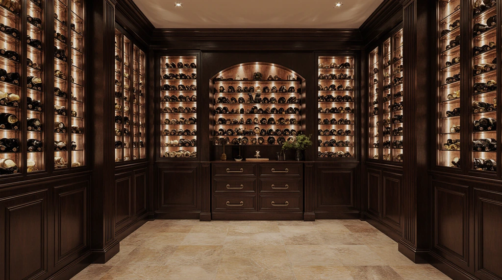 Custom Wine Wall Orlando FL