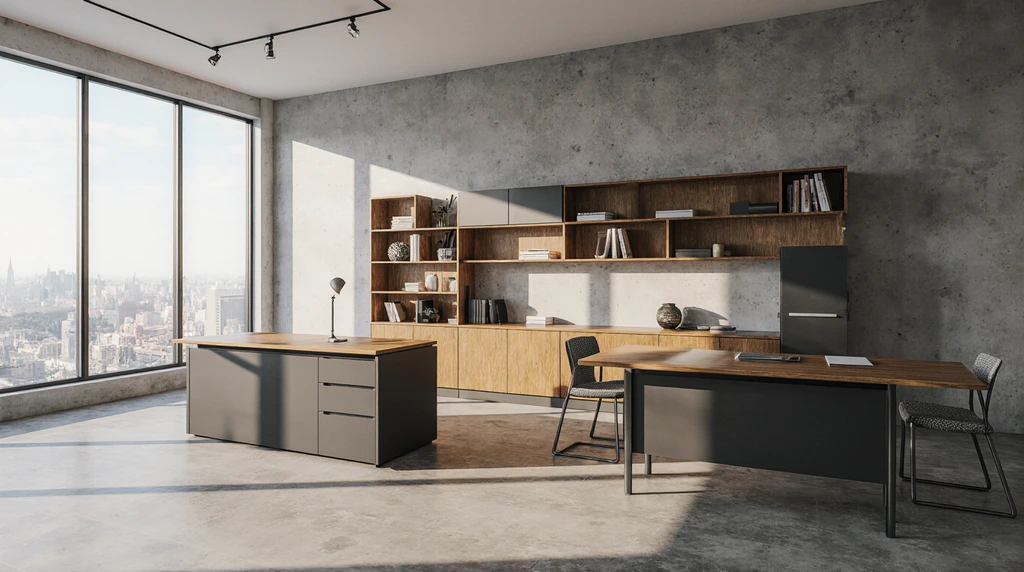 Custom Built Office Cabinets