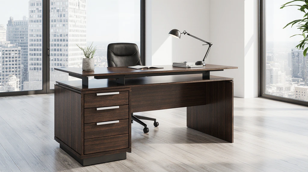 Custom Desk Cabinets