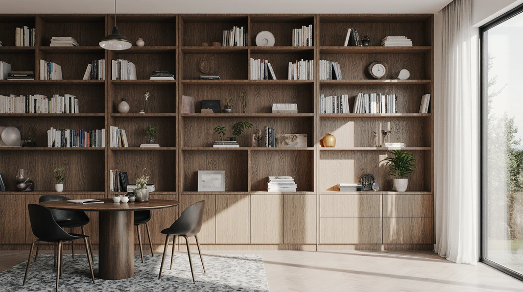 Built In Bookcases Office