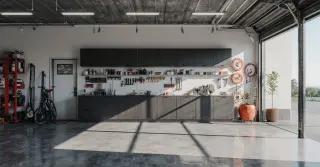 Built in Cabinets for Garage