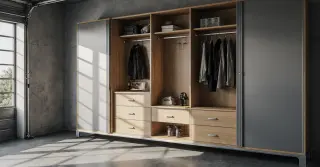 Closet in Garage