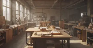 Custom Built Office Desk