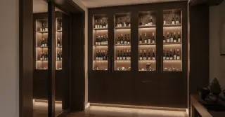 Custom Made Wine Cabinets