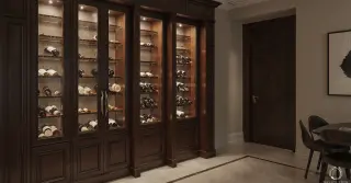 Custom Refrigerated Wine Storage