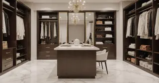Luxurious Master Closets