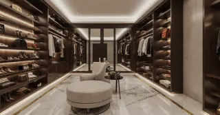 Luxury Walk In Closet Design