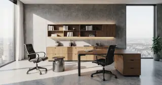 Semi Custom Office Cabinets